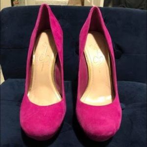Jessica Simpson pink pumps, never worn